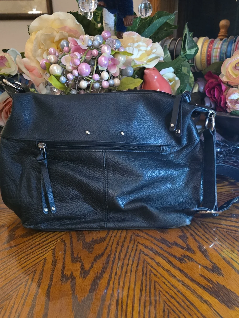 Stone & Co Leather Crossbody Bag